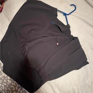 figs medium rafaela top, high wasted petite joggers